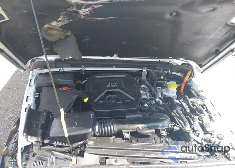 2022 Jeep Wrangler 4Xe Unlimited Sahara 4X4 z USA, uszkodzony, nr VIN 1C4JJXP67NW232281